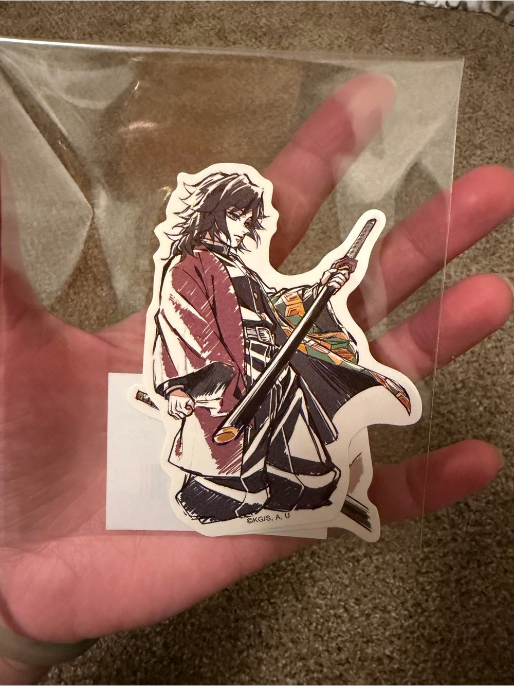 Demon Slayer: Kimetsu no Yaiba - Giyu Tomioka & Sabito Sticker Set (F Prize)